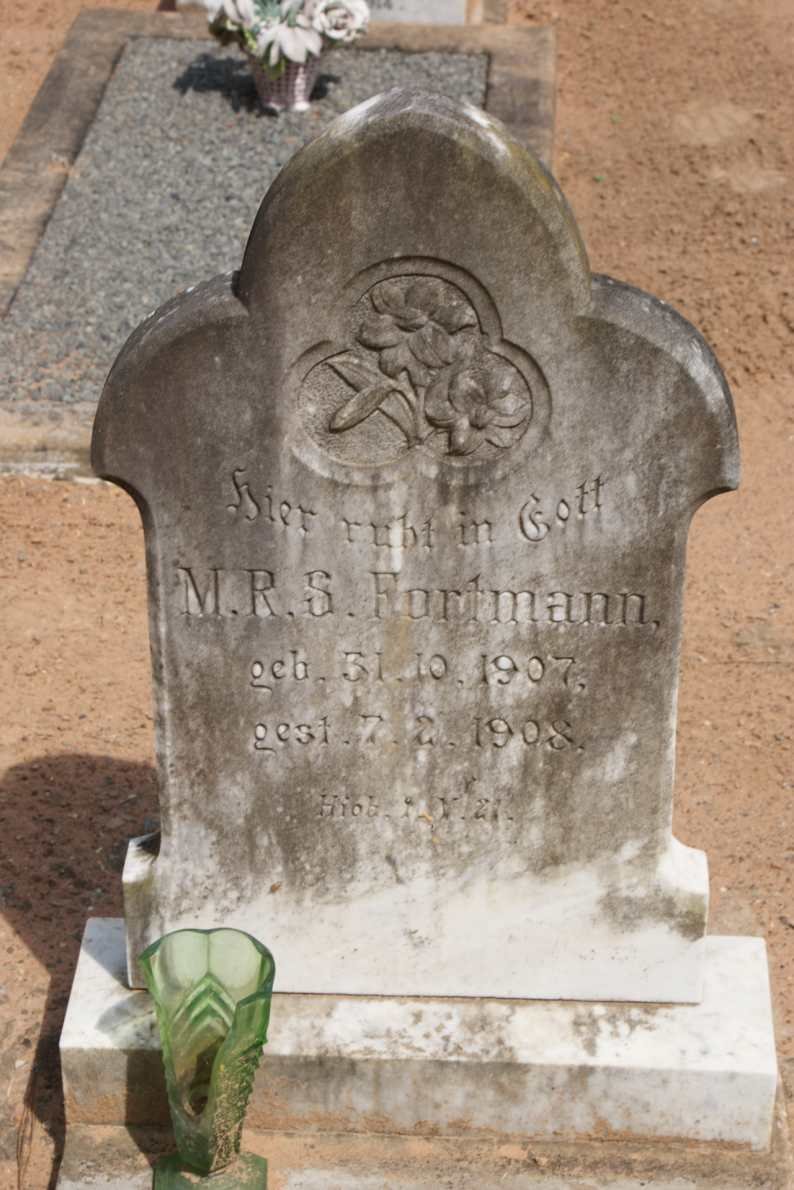 FORTMANN M.R.S. 1907-1908