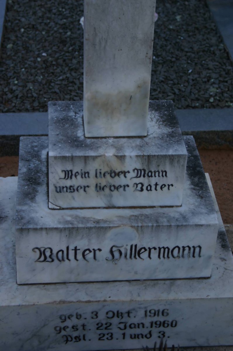 HILLERMANN Walter 1916-1960
