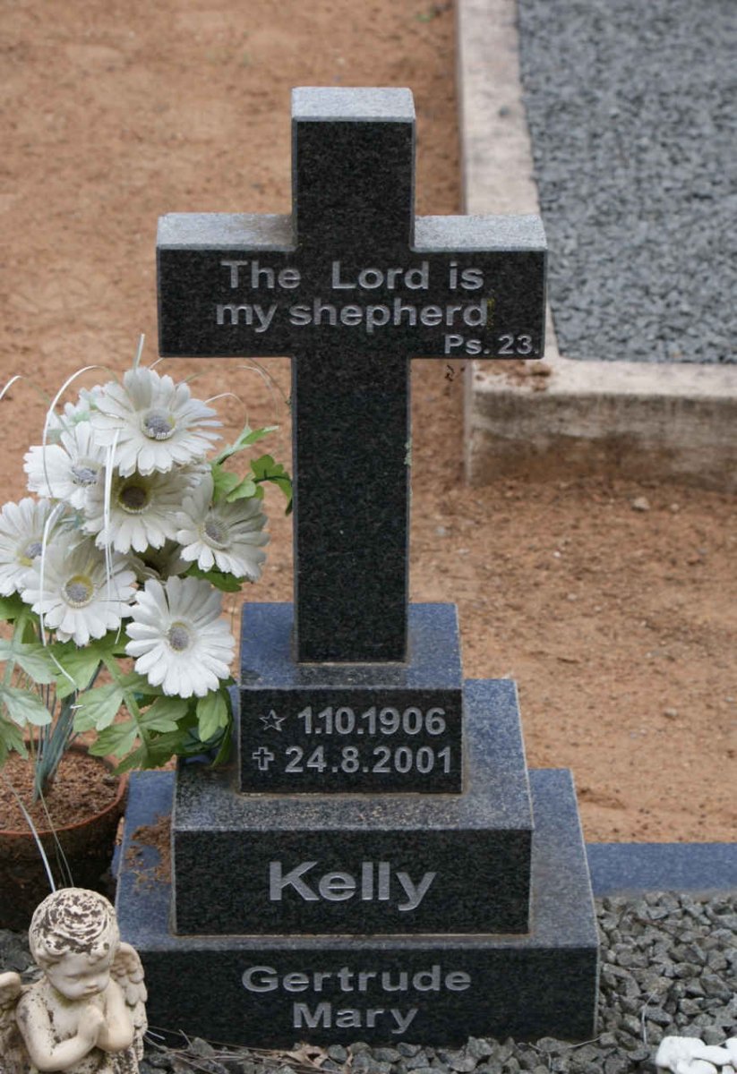 KELLY Gertrude Mary 1906-2001