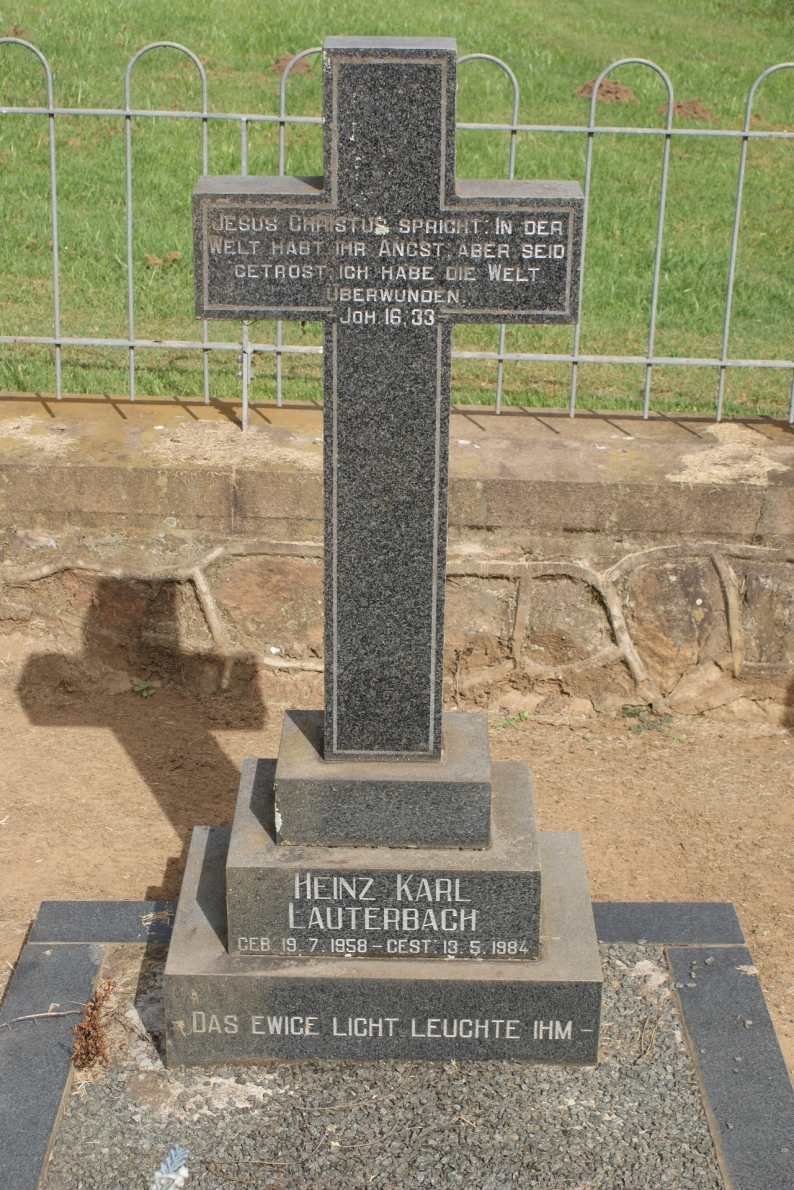 LAUTERBACH Heinz Karl 1958-1984