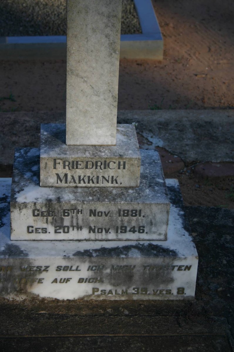 MAKKINK Friedrich 1881-1946