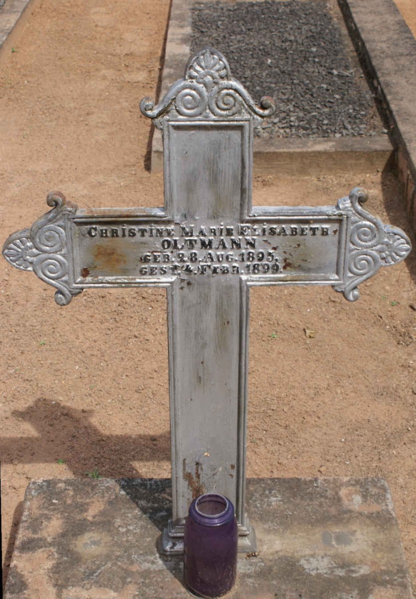 OLTMANN Christine Marie Elisabeth 1895-1899