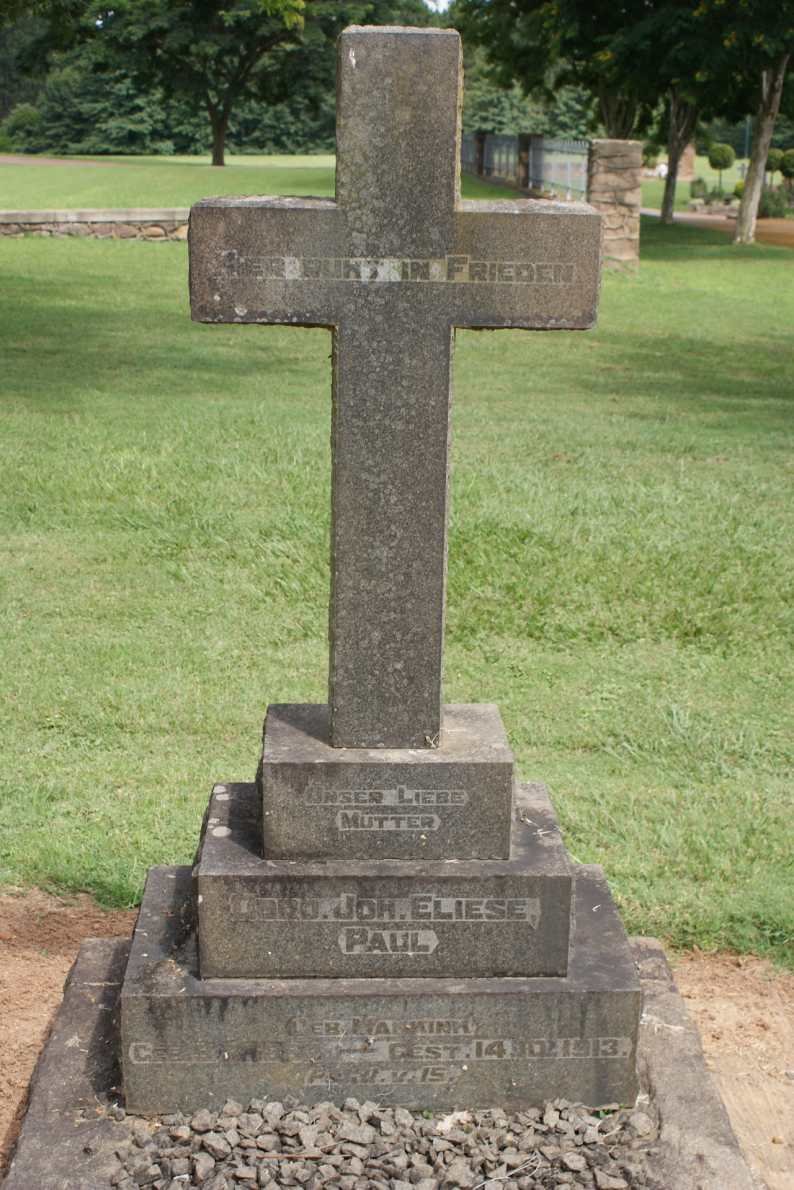 PAUL Doro. Joh. Eliese nee MAKKINK 18?-1913