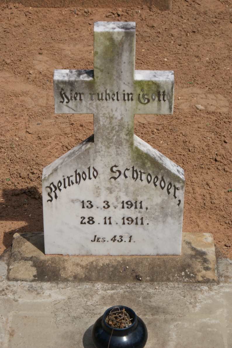 SCHROEDER Reinhold 1911-1911