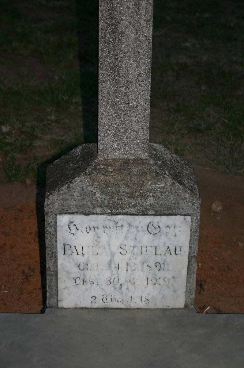 STIELAU Paula 1891-1919