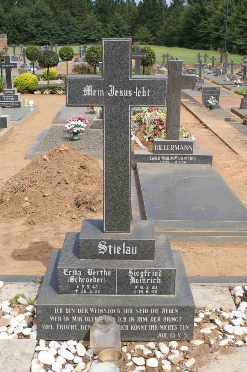 STIELAU Siegfried Heinrich 1930-1998 &amp; Erika Bertha SCHROEDER 1942-1993