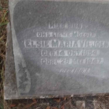 VILJOEN Elsie Maria 1854-1947