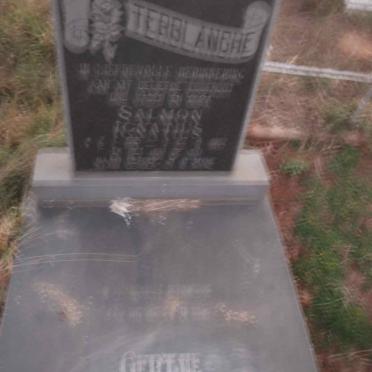 TERBLANCHE Salmon Ignatius 1931-1982 & Gertjie 1931-1997 _1