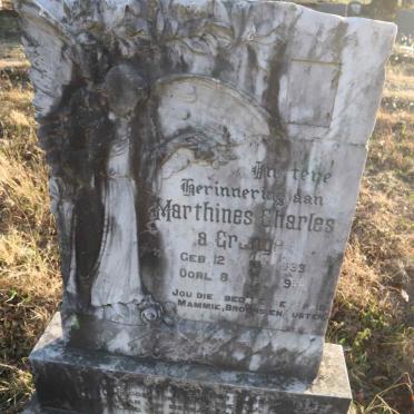 GRANGE Marthines Charles, la 1939-1951