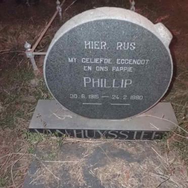 HUYSSTEEN Phillip, van 1915-1980
