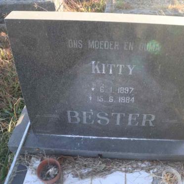 BESTER Kitty 1897-1984