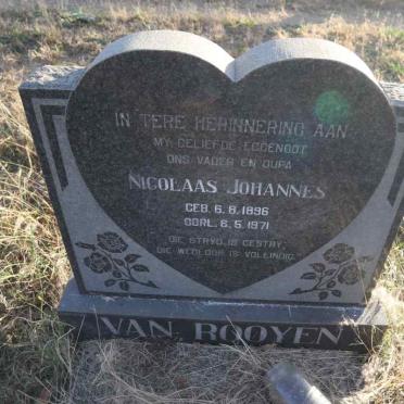 ROOYEN Nicolaas Johannes, van 1896-1971