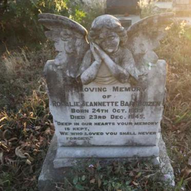 BARKHUIZEN Rosalie Jeannette 1939-1945