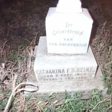 HEINE Catharina F.S. 1898-1904 2