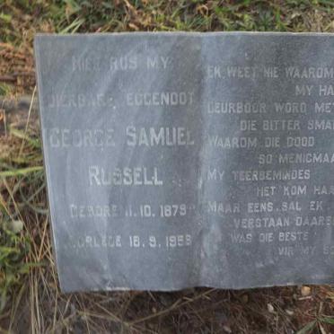 RUSSELL George Samuel 1879-1953