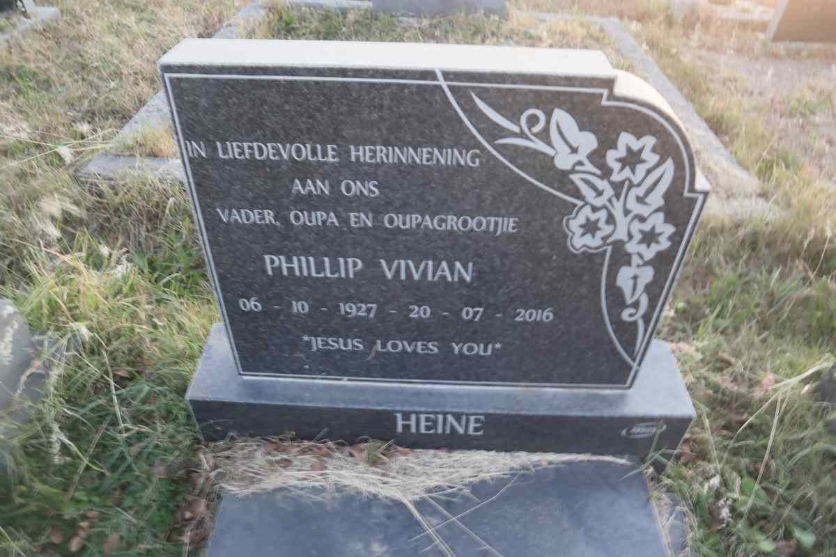 HEINE Phillip Vivian 1927-2016