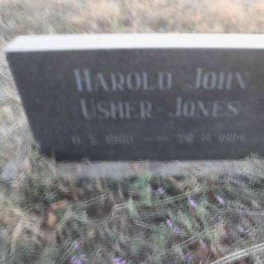 JONES Harold John, USHER