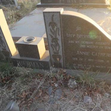 BIERMAN Annie Catherine 1920-1973