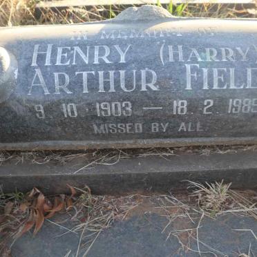 FIELD Henry Arthur 1903-1985