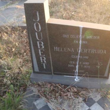 JOUBERT Helena Gertruida nee KILIAN 1890-1975