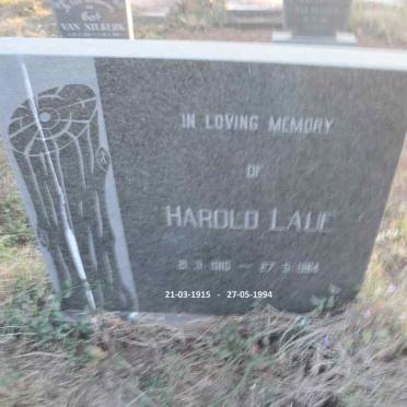 LAUE Harold 1915-1994