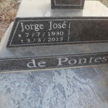 PONTES Jorge Jose, de 1930-2013