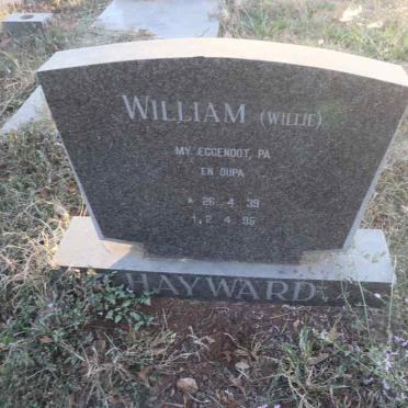 HAYWARD William 1939-1995