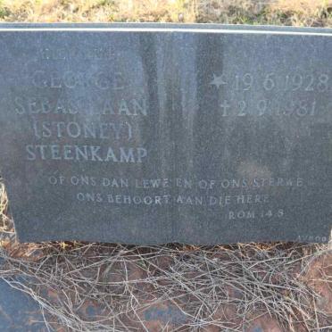 STEENKAMP George Sebastiaan 1928-1981