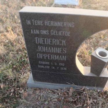 OPPERMAN Diederick Johannes 1912-1974