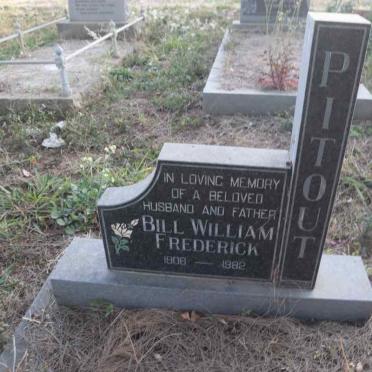 PITOUT Bill William Frederick 1908-1982