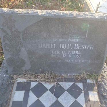 BESTER Daniel du P. 1884-1957