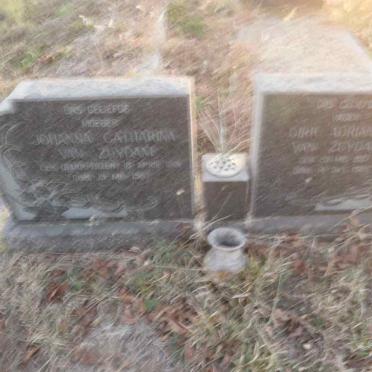 ZUYDAM Dirk Adrianus, van 1887-1965 & Johanna Catharina BARKHUIZEN 1890-1967_1