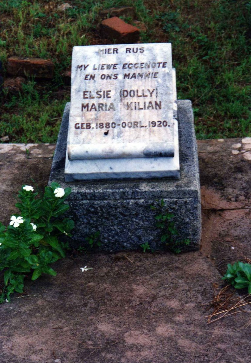 KILIAN Elsie Maria 1880-1920