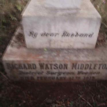 MIDDLETON Richard Watson -1913