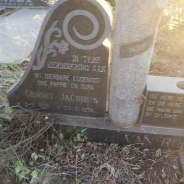 ROOYEN Gerrit Jacobus, van 1909-1976 & Anna Margaretha Sophia MARITZ 1911-1992 _2
