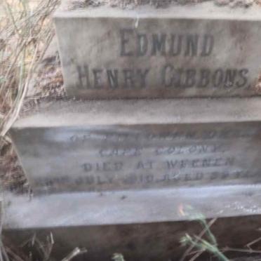 GIBBONS Edmund Henry -1910