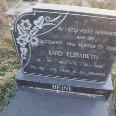 HEINE Enid Elizabeth 1937-1995