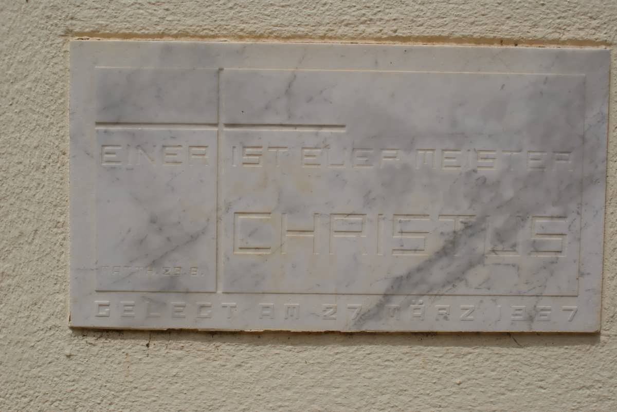 6. Einer ist euer Meister Christus