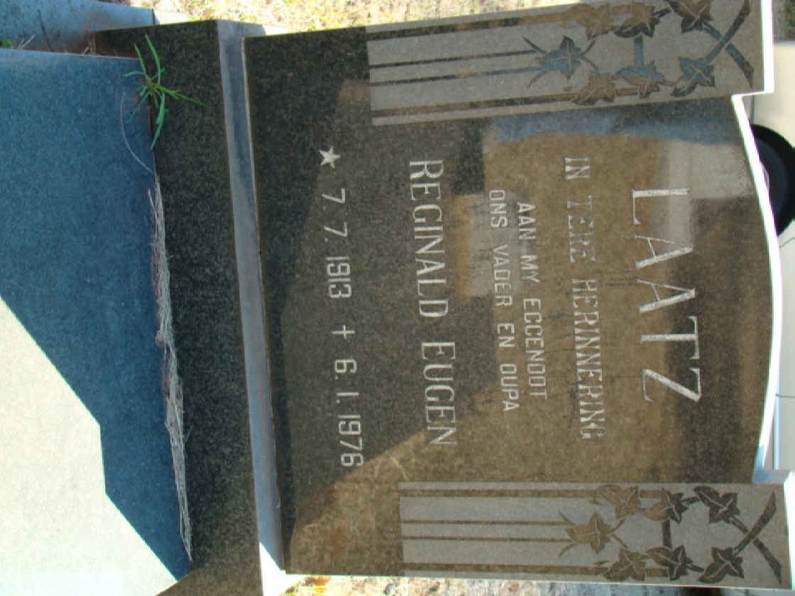 LAATZ Reginald Eugen 1913-1976