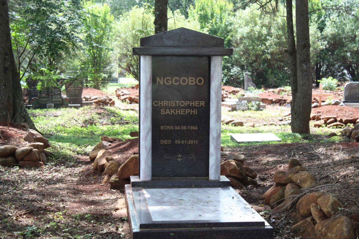 NGCOBO Christopher Sakhephi 1964-2011