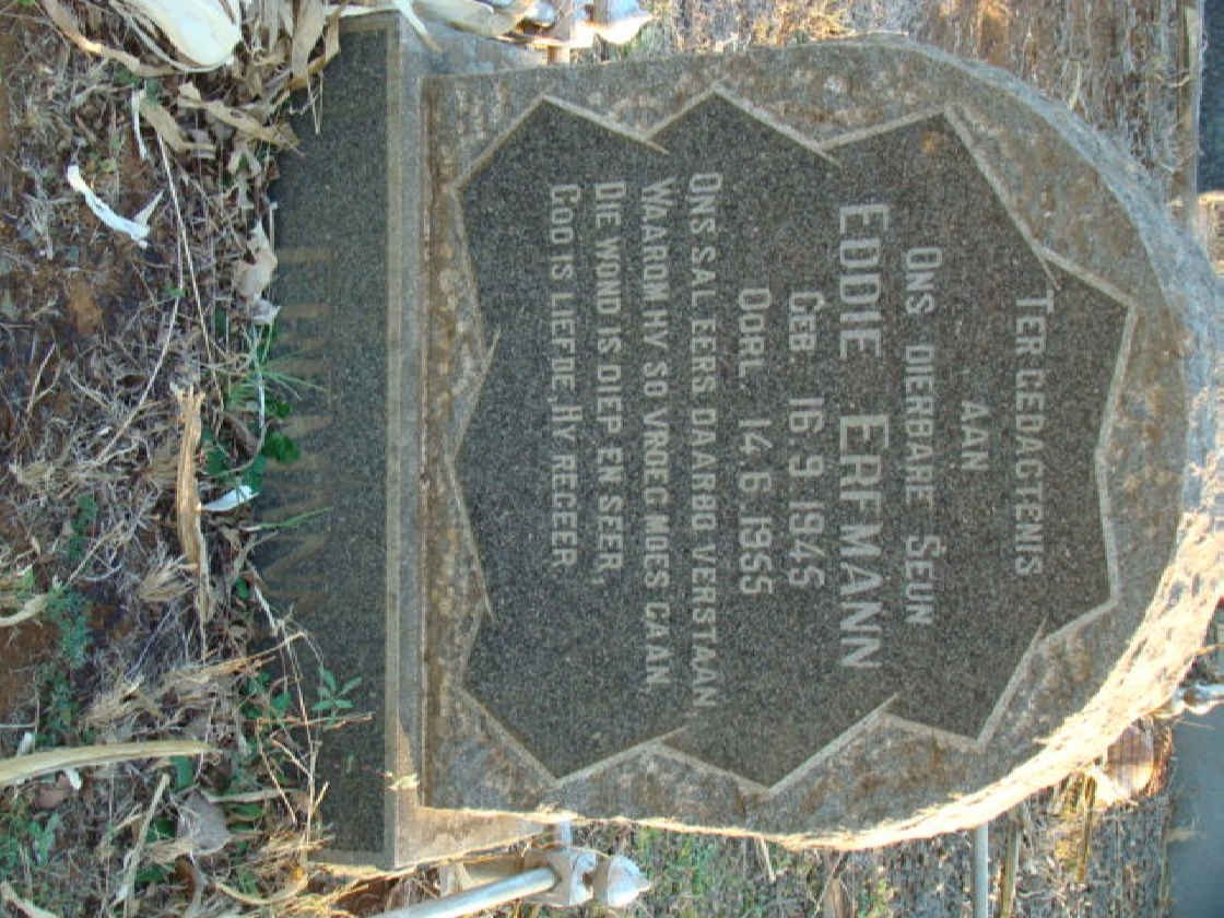 ERFMANN Eddie 1945-1955