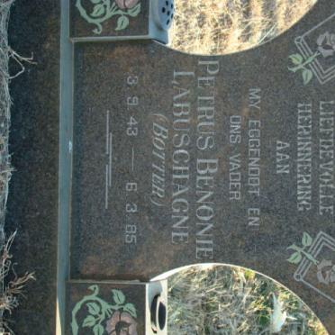 LABUSCHAGNE Petrus Benonie 1943-1985
