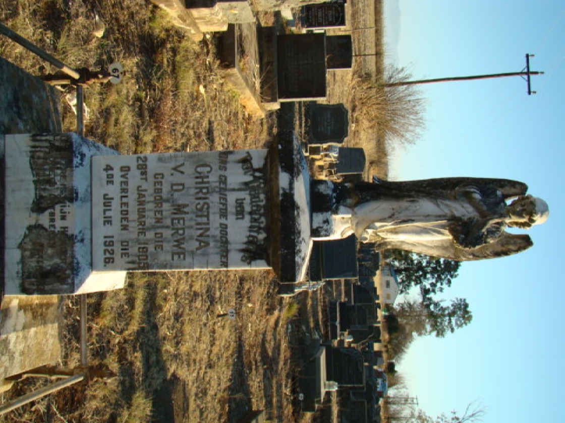 MERWE Christina, van der 1905-1926