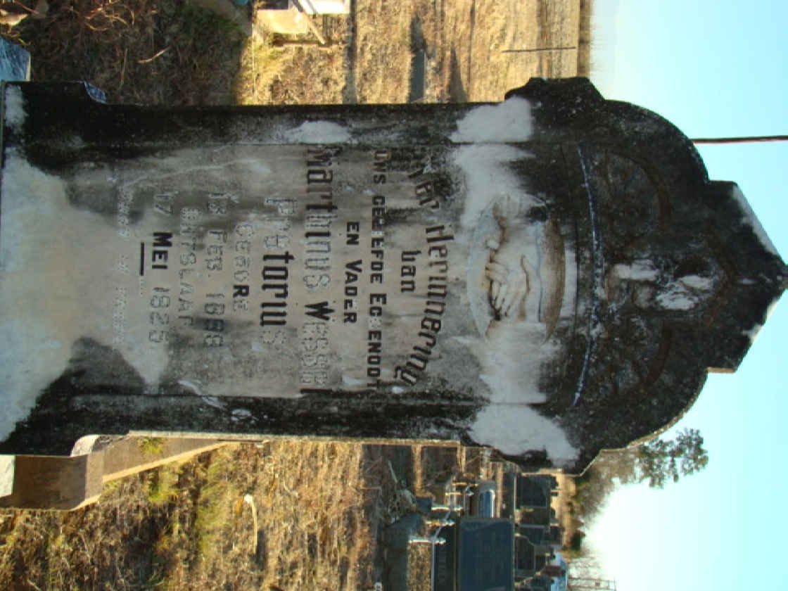 PRETORIUS Marthinus Wessel 1888-1925
