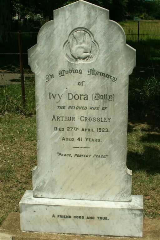 CROSSLEY Ivy Dora -1923