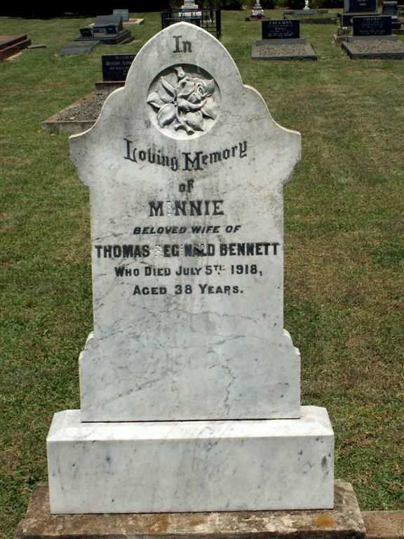 BENNETT Minnie -1918