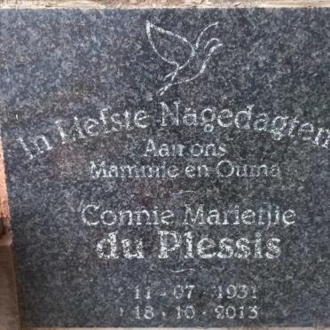 PLESSIS Connie Marietjie, du 1931-2013